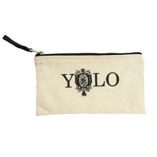 Jkc studios canvas pencil case, yolo