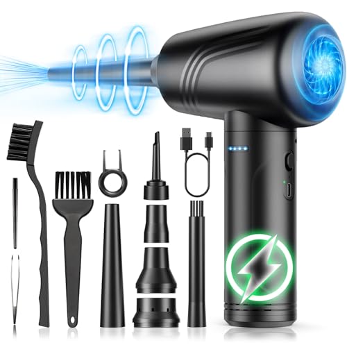 Compressed Air Duster with LED Light