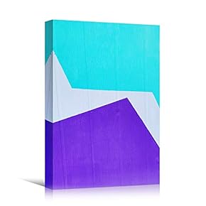 signwin Canvas Wall Art Geometrical Patterns Abstract Colorful...