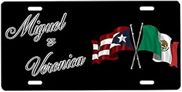 Amazon Com Onestopairbrushshop Puerto Rico Flag Mexican Flag