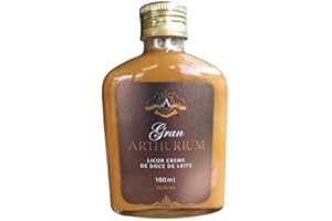 Garrafinha Licor Creme de Doce de Leite Viçosa Gran Arthurium - 160 Ml