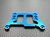 XMods Generation 1 Upgrade Parts Aluminum Front Upper Plate Connects To Front Gear Box - 1Pc Blue