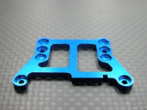 XMods Generation 1 Upgrade Parts Aluminum Front Upper Plate Connects To Front Gear Box - 1Pc Blue