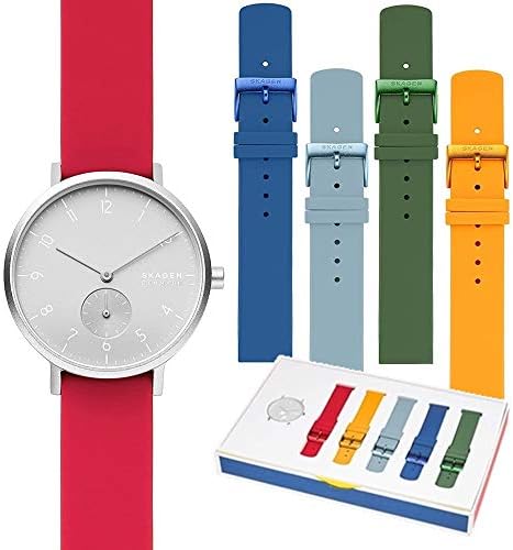 [スカーゲン]SKAGEN メンズ レディース 男女兼用 ユニセックス AAREN KULOR アレン カラー 36mm シリコンストラップセットBOX SKW1124 腕時計 [並行輸入品]