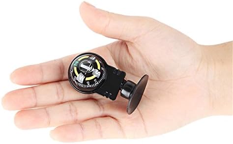 Portable Outdoor Mini Multi-functional Car Compass Can Be 360 ° Rotating Creative Sucker Adjustable Seat Suction Dual Guide Ball Car Supplies By Glede