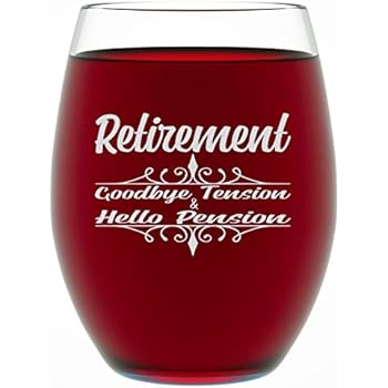 Amazon.com | Retirement Gifts for Women - GOODBYE TENSION ...