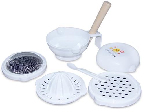 SHINYSIBLINGS Baby Food Grinder Make Your Own Baby Food(7-Piece Food Processor Set)