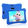 Pritom-7-inch-Kids-Tablet-Quad-Core-Android16GB-ROM-WiFiBluetoothDual-Camera-EducationlGamesParental-ControlKids-Software-Pre-Installed-with-Kids-Tablet-Case-Dark-Blue PRITOM Kids Tablets 7 Inch, WiFi Tablets for Children, Android 10, 32GB ROM,Toddler Tablet, BT, Dual Camera, Parental…
