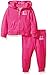 Juicy Couture Baby Girls' 2 Piece Velour Hooded Jacket and Pant Set