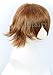 Linfairy Unisex Short Straight Cosplay Wig Halloween Costume Full Wig for Women