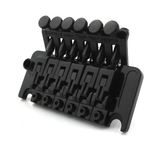 New Black Floyd Rose Lic Tremolo Bridge Double Locking System