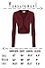 Ollie Arnes Women's Solid Basic Short and Long Sleeve Bolero Shrug Knit Cardigan