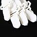 TINKSKY 4pcs Bed Sheet Grippers Garter Fastener Straps Elastic White