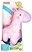 Fisher-Price Soothe & Glow Giraffe, pink plush toy with music and light for baby