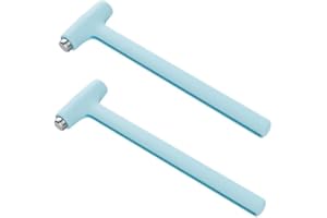 2PCS Dual Head Small Hammer for Toy, Small Size Hammer for Crafts, Watch, Jewelry, Toys, DIY, Leather