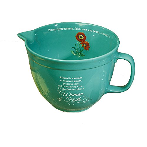 Woman of Faith Mixing Bowl