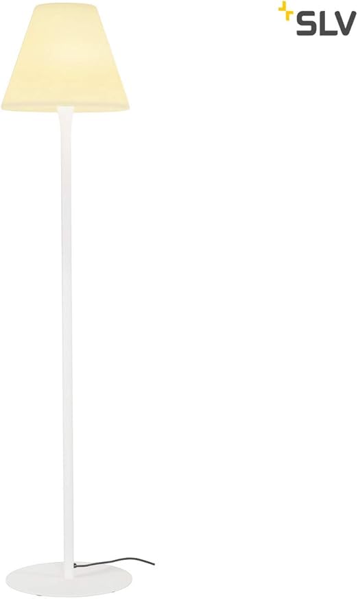 Slv Led Aussen Stehlampe Adegan Standleuchte Outdoor Beleuchtung Terrasse Led Stehleuchte Wege Leuchte Kandelaber Sockellampe Garten Beleuchtung Gartenleuchte E27 Weiss Max 24w Eek A A Amazon De Beleuchtung
