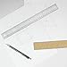 Alumicolor Flexible Stainless Steel ruler, measuring tool, 18IN