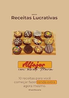 Livro Renda extra - Receitas de Alfajor com biscoito Maria : 10 receitas incríveis