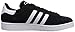 adidas Originals Men's Campus Fashion Sneaker,Black/White/Black,10.5 M US
