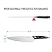 Chef Knife - Kitchen Knife 8 Inch - Sharp Stainless Steel Blade - Professional Quality - Rust-Proof Dishwasher-Safe - Black Gift Box Included