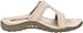 Skechers Women's Reggae Rockfest T Strap Sandal,Taupe,5 M US