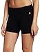 Danskin Women's Five Inch Bike Short, Black, Large