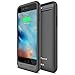 (Upgraded) iPhone 6 Battery Case, Trianium Atomic S iPhone 6s Portable Charger Charging Case for Apple iPhone 6 6s 4.7-Inch ONLY [Black]- 3100mAh Battery Pack Juice Bank Cover [MFI Certified]
