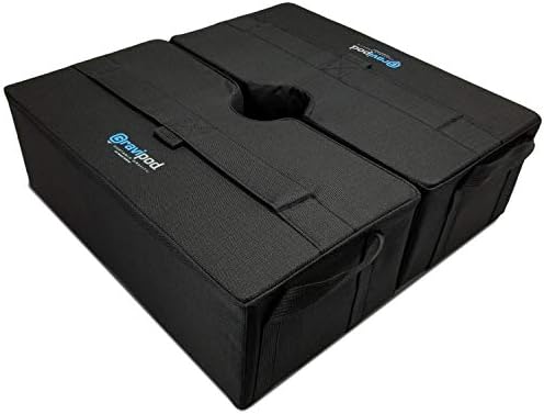 Amazon Com Gravipod Duo Square Detachable Umbrella Base Weight Bags Up To 110 Lbs Garden Outdoor