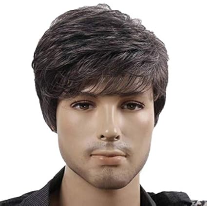 Confidence Synthetic Hair Wig Gents Wig Full Head For Men And