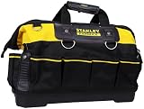 Stanley FatMax 18 Inch Technician Tool Bag Hard Waterproof Base Pockets view 13