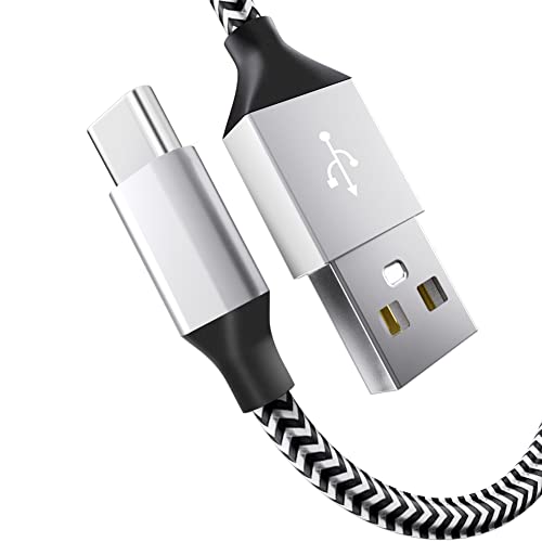USB C Kabel, [5 Pack 0.92M*2 1.8M*2 2.7M*1] Nylon USB Typ C Kabel 3A USB C Ladekabel und Datenkabel Fast Charge für Samsung Galaxy S10/S9/S8+, Huawei P30,OnePlus