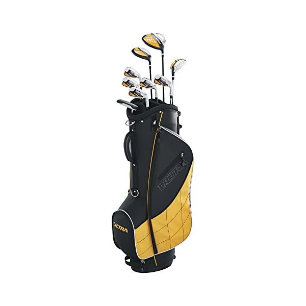 WILSON Golf Men's 2017 Ultra Complete Package Set, Black