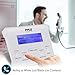 Home Phone Call Blocker System - Caller ID Screener Box Device Machine That Blocks Caller Number, Robocall, Telemarketer, Spam Calls on Landline Telephone w/ Digital LCD Display Screen - Pyle