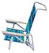 RIO Brands Classic 5 Position Lay Flat Folding Beach Chair, Fish & Turtles