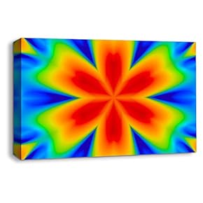 NWT Canvas Wall Art Beautiful Abstract Ink Painting...