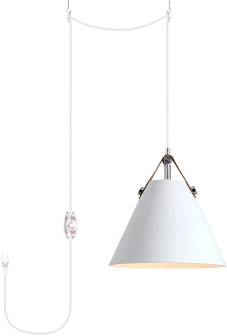 modern plug in pendant light