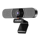 AUSDOM AW616 3-in-1 VideoBar QHD 2K Webcam with