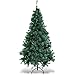 Goplus Artificial Christmas Tree Xmas Pine Tree with Solid Metal Legs Perfect for Indoor and Outdoor Holiday Decoration (5 Feet, Green)