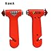 6 Pack Emergency Escape Tool - Seatbelt Cutter Window Breaker