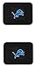 Detroit Lions NFL Front & Rear Car Truck SUV Vinyl Car Floor Mats - 4PC
