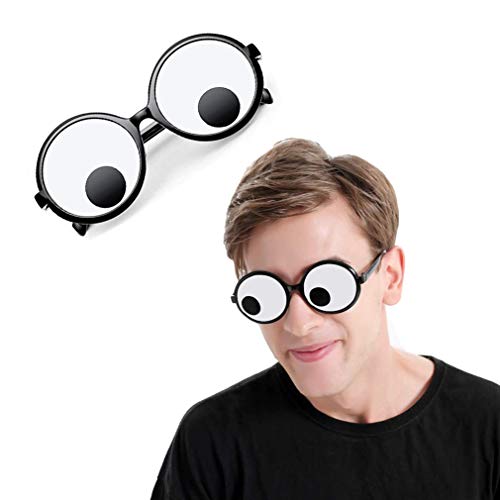 Delphinus gafas de ojos saltones, divertidas gafas de ojos