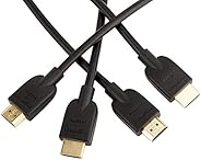 AmazonBasics High-Speed 4K HDMI Cable, 6 Feet, 2-Pack