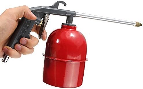 Auto Car Engine Cleaning Gun Solvent Air Sprayer Degreaser Siphon Tool Gray