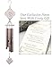Memorial Wind Chimes for Loss of Loved One – Sympathy and Bereavement Gift for Indoor or Outdoor Remembrance, Comfort for Father, Mother, Husband, Wife, Friend, or Coworker