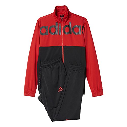 adidas anzug schwarz rot