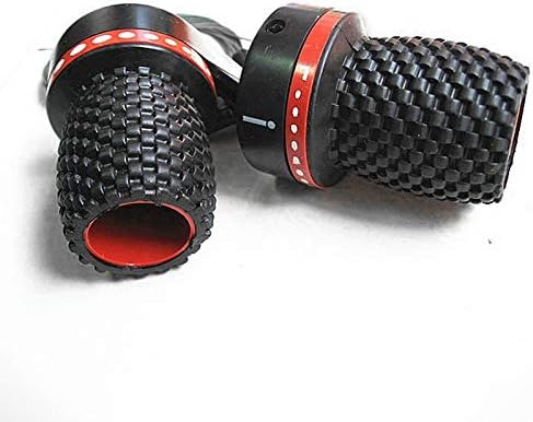Rusisi 2pcs Bike Bicycle Gear Shift Lever Grip Shift Universal MTB 