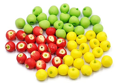 Photo 1 of 1shopforyou Realistic Fake Fruit Artificial Lifelike Mix Apple 20 pcs Dollhouse Miniatures Food Kitchen no.1