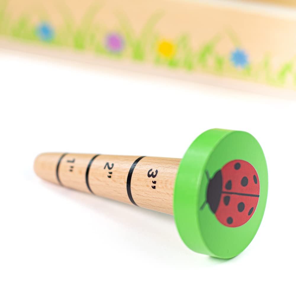 Bigjigs Toys, Gardening Caddy, Wooden Toys, Gardening Tools, Outdoor Toys, Garden Toys, Kids Gardening Set, Children's Gardening Set, Kids Garden Toys