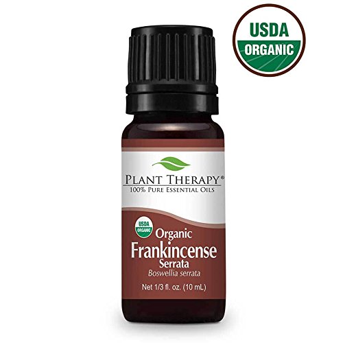 Plant Therapy Organic Frankincense Serrata Essential Oil 100% Pure, USDA Certified Organic, Undiluted, Natural…